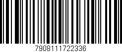 Código de barras (EAN, GTIN, SKU, ISBN): '7908111722336'