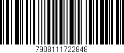 Código de barras (EAN, GTIN, SKU, ISBN): '7908111722848'
