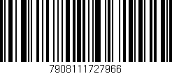 Código de barras (EAN, GTIN, SKU, ISBN): '7908111727966'