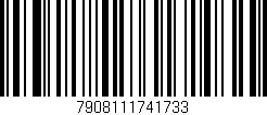 Código de barras (EAN, GTIN, SKU, ISBN): '7908111741733'