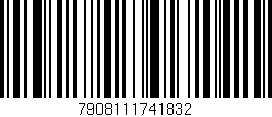 Código de barras (EAN, GTIN, SKU, ISBN): '7908111741832'