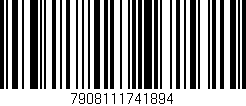 Código de barras (EAN, GTIN, SKU, ISBN): '7908111741894'