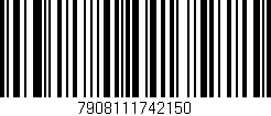 Código de barras (EAN, GTIN, SKU, ISBN): '7908111742150'