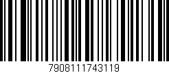 Código de barras (EAN, GTIN, SKU, ISBN): '7908111743119'
