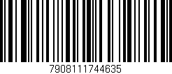 Código de barras (EAN, GTIN, SKU, ISBN): '7908111744635'