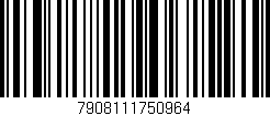 Código de barras (EAN, GTIN, SKU, ISBN): '7908111750964'
