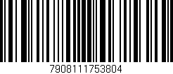 Código de barras (EAN, GTIN, SKU, ISBN): '7908111753804'