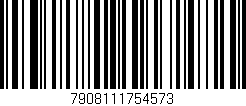 Código de barras (EAN, GTIN, SKU, ISBN): '7908111754573'