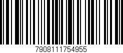 Código de barras (EAN, GTIN, SKU, ISBN): '7908111754955'