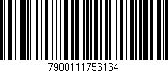 Código de barras (EAN, GTIN, SKU, ISBN): '7908111756164'