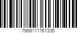 Código de barras (EAN, GTIN, SKU, ISBN): '7908111761335'