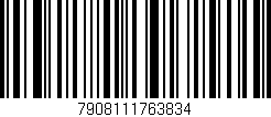 Código de barras (EAN, GTIN, SKU, ISBN): '7908111763834'