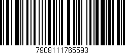 Código de barras (EAN, GTIN, SKU, ISBN): '7908111765593'