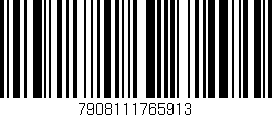 Código de barras (EAN, GTIN, SKU, ISBN): '7908111765913'