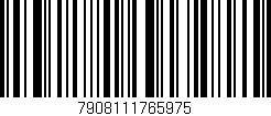 Código de barras (EAN, GTIN, SKU, ISBN): '7908111765975'