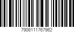 Código de barras (EAN, GTIN, SKU, ISBN): '7908111767962'