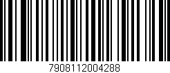 Código de barras (EAN, GTIN, SKU, ISBN): '7908112004288'