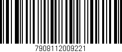 Código de barras (EAN, GTIN, SKU, ISBN): '7908112009221'