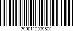 Código de barras (EAN, GTIN, SKU, ISBN): '7908112009528'