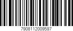 Código de barras (EAN, GTIN, SKU, ISBN): '7908112009597'