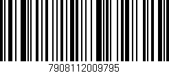 Código de barras (EAN, GTIN, SKU, ISBN): '7908112009795'