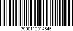Código de barras (EAN, GTIN, SKU, ISBN): '7908112014546'