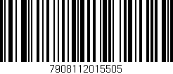 Código de barras (EAN, GTIN, SKU, ISBN): '7908112015505'