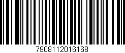Código de barras (EAN, GTIN, SKU, ISBN): '7908112016168'