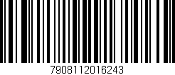 Código de barras (EAN, GTIN, SKU, ISBN): '7908112016243'