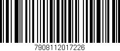 Código de barras (EAN, GTIN, SKU, ISBN): '7908112017226'