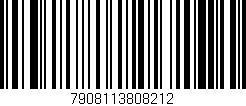 Código de barras (EAN, GTIN, SKU, ISBN): '7908113808212'