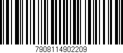 Código de barras (EAN, GTIN, SKU, ISBN): '7908114902209'