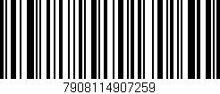 Código de barras (EAN, GTIN, SKU, ISBN): '7908114907259'