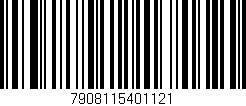 Código de barras (EAN, GTIN, SKU, ISBN): '7908115401121'