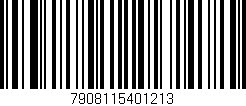 Código de barras (EAN, GTIN, SKU, ISBN): '7908115401213'