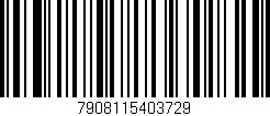 Código de barras (EAN, GTIN, SKU, ISBN): '7908115403729'