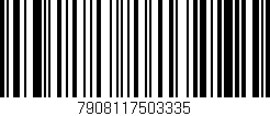 Código de barras (EAN, GTIN, SKU, ISBN): '7908117503335'