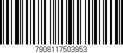 Código de barras (EAN, GTIN, SKU, ISBN): '7908117503953'