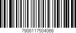 Código de barras (EAN, GTIN, SKU, ISBN): '7908117504066'
