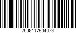 Código de barras (EAN, GTIN, SKU, ISBN): '7908117504073'