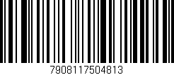 Código de barras (EAN, GTIN, SKU, ISBN): '7908117504813'