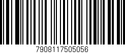 Código de barras (EAN, GTIN, SKU, ISBN): '7908117505056'