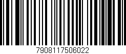 Código de barras (EAN, GTIN, SKU, ISBN): '7908117506022'