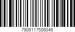 Código de barras (EAN, GTIN, SKU, ISBN): '7908117506046'