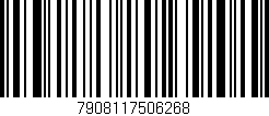 Código de barras (EAN, GTIN, SKU, ISBN): '7908117506268'