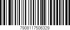 Código de barras (EAN, GTIN, SKU, ISBN): '7908117506329'