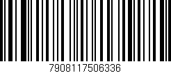 Código de barras (EAN, GTIN, SKU, ISBN): '7908117506336'
