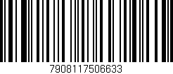 Código de barras (EAN, GTIN, SKU, ISBN): '7908117506633'