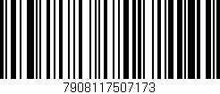 Código de barras (EAN, GTIN, SKU, ISBN): '7908117507173'