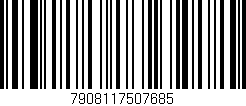 Código de barras (EAN, GTIN, SKU, ISBN): '7908117507685'